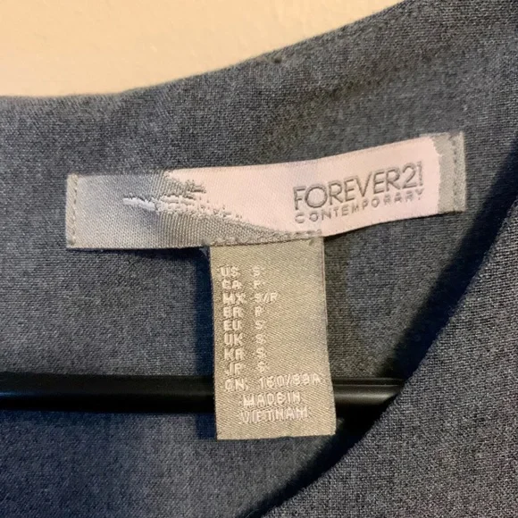 Forever 21 Gray Dress - Small - Picture 2 of 5